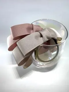 たらりんりぼん ヘアゴム 無地