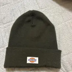 Dickies ニット帽 オリーブ