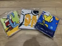 スヌーピークールタオル 3枚セット⑦約30×100cm