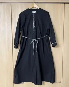 【送料無料】ソソット コットン バンドカラー リバティ パイピング ワンピース