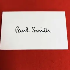 Paul Smith ホワイト封筒　おまけ付き