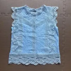Piacere レース　ノースリーブ　トップス