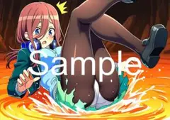 A4サイズアートポスター 1点もの 美女ポスター最高品質 E-K-８