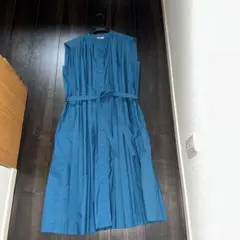 ユニクロ　ロングシャツワンピース　S