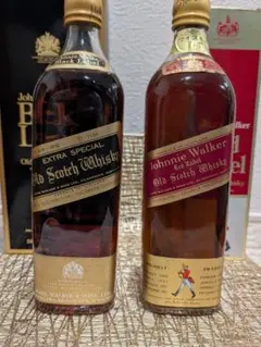 【未開封】Johnnie Walker Black Labe 金キャップ 未開封☆Johnny Walker【ジョニーウォーカー】 ブラックラベル