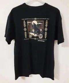 【へインズ】Tシャツ ビッグデザインプリント ビッグシルエット ユルダボ XL