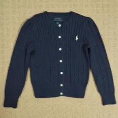 ラルフローレン　ケーブルニット　カーディガン　115