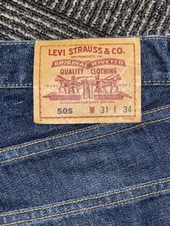 リーバイス505 デニム W31 L34 美品