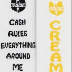 完売品 Wu-Tang Clan ウータンクラン C.R.E.A.M. ソックス