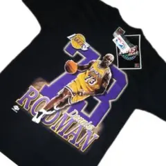 デッドストック 90S デニスロッドマン ヴィンテージTシャツ レイカーズ時代