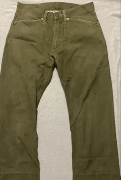 バランスアンドハーモニー　B&H パンツ　オリーブ　グリーン
