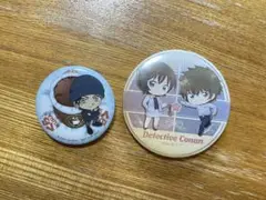 コナン　バッジ2個セット