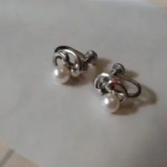 真珠イヤリング