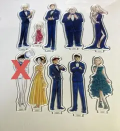 名探偵コナン 30周年記念展 アクリルジオラマセット アクリルスタンド バラ売り