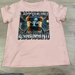 イタリアンブレインロットTシャツ 7-8Y ピンク