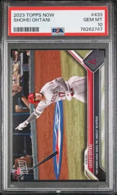 PSA10 2023 TOPPS NOW バットフリップ 大谷翔平 #433
