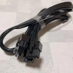 8ピン PCIe 電源ケーブル ブラック 約60cm