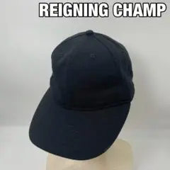 美品✨ カナダ製 REIGNING CHAMP ウール混 ブラックキャップ