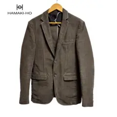 美品　HAMAKI-HO グレー テーラードジャケット