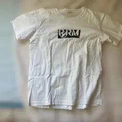ホワイト Tシャツ M ロゴプリント