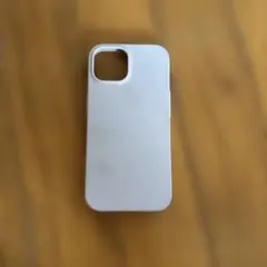無印良品　iPhone15 用ホワイトソフトケース