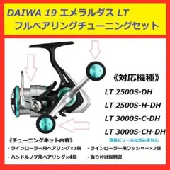 ◎ DAIWA エメラルダス EMERALDAS ステンレス フルベアリング