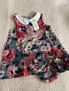 【新品未使用】Cath kids キャスキッズ　ワンピース0-3months