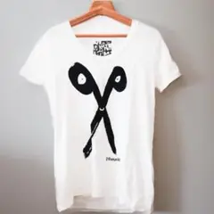 DENHAM ハサミイラスト Tシャツ