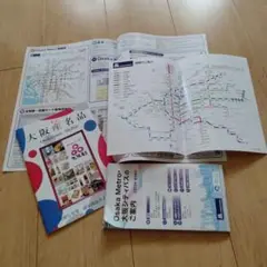 大阪メトロ路線図と大阪産名品ガイド