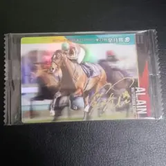 サラブレッドホースコレクション　 アルアイン　金箔サイン