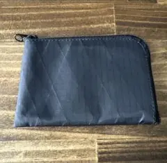 L字ミニウォレット　x-pac ブラック　※中古