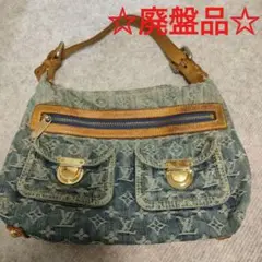 LOUIS VUITTON ルイ ヴィトン モノグラムデニム ショルダーバッグ
