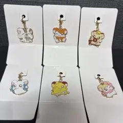 とっとこハム太郎 メタルチャーム 全6種 コンプリートセット