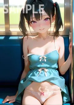 黒髪 美少女 可愛い コスプレ イラスト A4 ポスター M184:ぐらころ