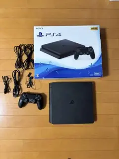 [美品完品]SONY PS4 500GB 本体 コントローラー付き