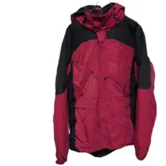 L.L.Bean マウンテンパーカー L 赤黒　古着　アウトドア