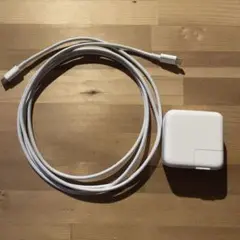 Apple純正 アダプタ(30W)と純正ケーブルセット