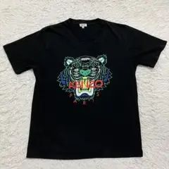 《極美品人気早い者勝ち》ケンゾーKENZOトラプリントTシャツブラック