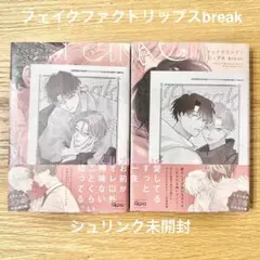フェイクファクトリップスbreak 上・下巻 初版 ペーパー付 シュリンク未開封