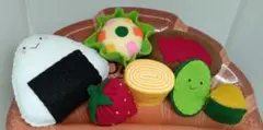 フェルトままごと　お弁当セット