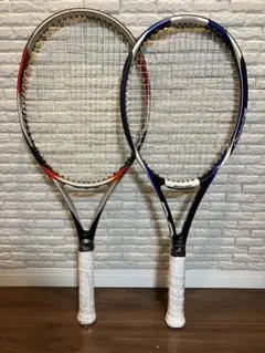 【◎軽量】DUNLOP ダイアクラスター他 テニスラケット 2本セット