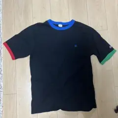 Champion カラフルリブ Tシャツ