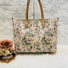⭐️極美品⭐️トリーバーチ トートバック 2way 花柄 フラワー 水彩 レザー