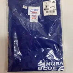 L Tシャツ　Samurai blue 2006 サムライブルー　アディダス