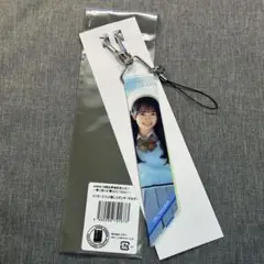 AKB48 18期昇格記念LIVE メッセージ入りリボンキーホルダー　花田藍衣