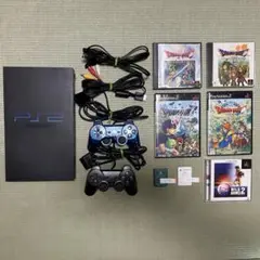 PS2 本体　と　ドラクエ　4タイトル他　動作確認済