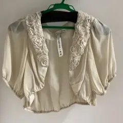 《美品》【アルファベッツアルファベット】　ボレロ　結婚式　二次会　パーティー