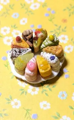 三角ケーキ　ミニチュアフード