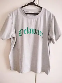 Delaware グレー 半袖Tシャツ