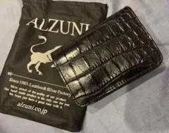 ALZUNI 牛革財布クロコダイルの型押し タイガーアイ コンチョ 2025年最新】ALZUNI 財布 クロコの人気アイテム - メルカリ